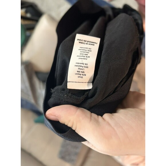 Cinq A Sept Womens Velvet Black Pants Sz Small Joggers Trousers Rayon Silk - Picture 5 of 8